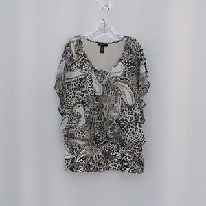 Style & Co. Short Sleeve Blouse